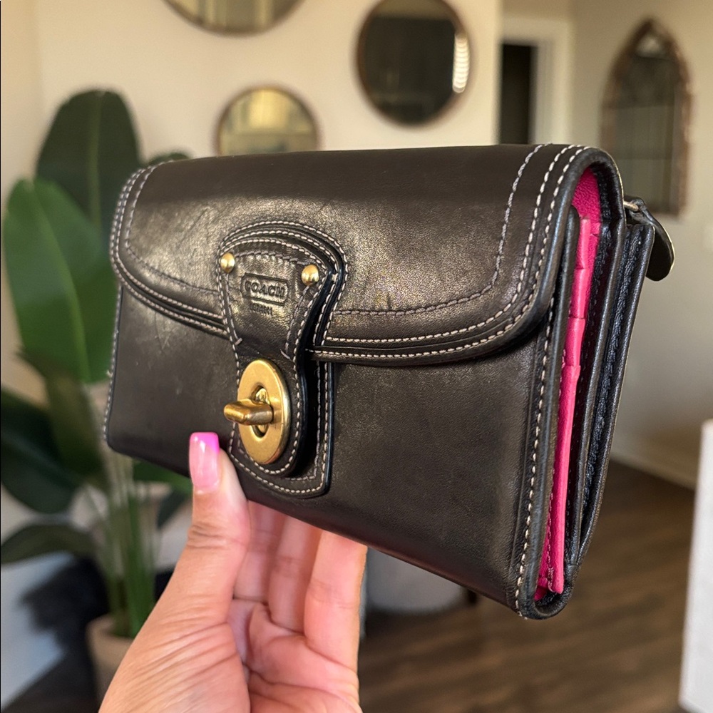 ❌❌SOLD❌❌🖤💖🖤VTG COACH Legacy Ali Leather Wallet🖤💖🖤 - Picture 6 of 16